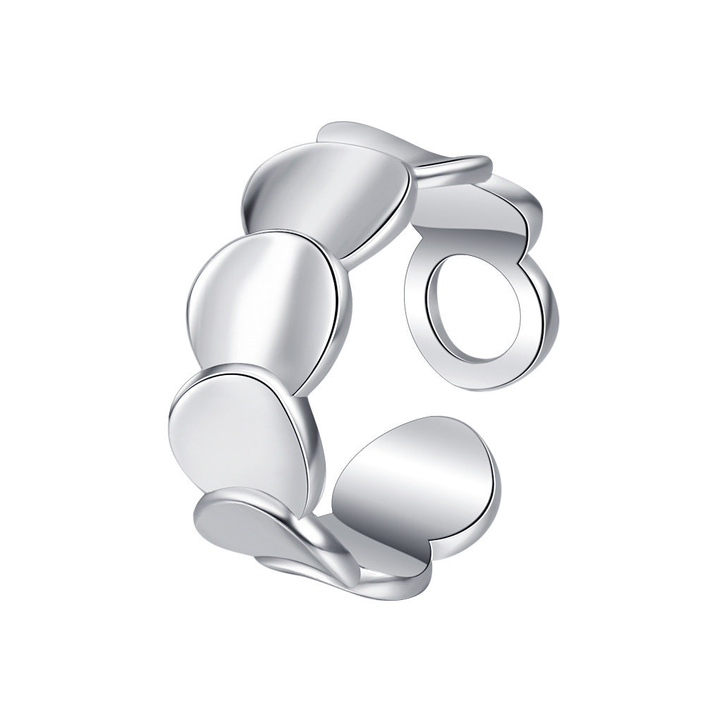 925er Sterling Silber Kreiselring