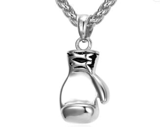 Edelstahl Boxhandschuh Kette