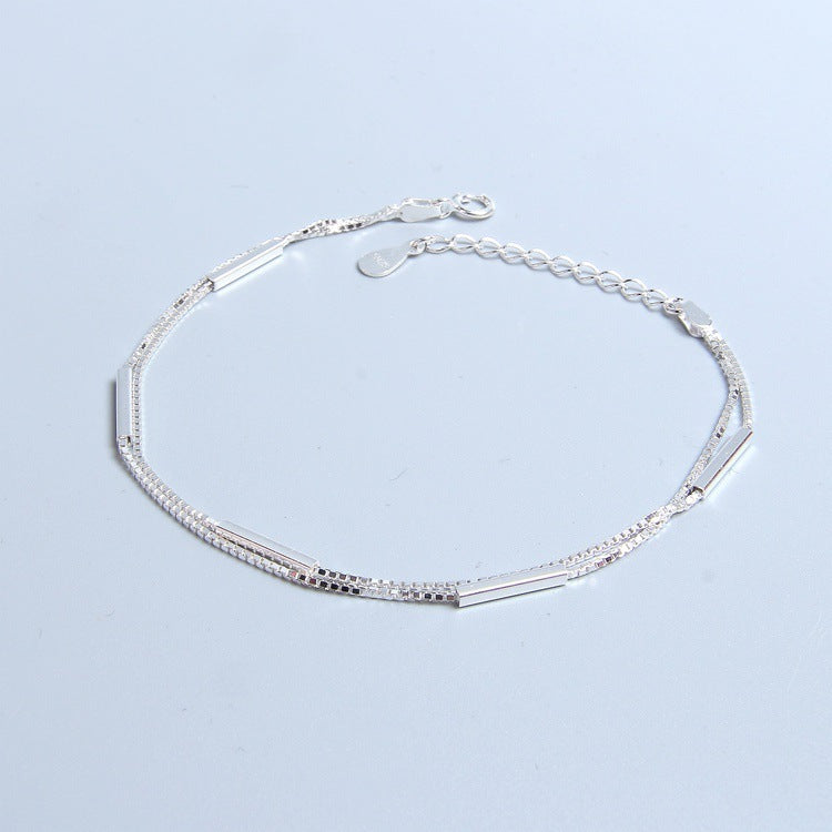925 Sterling Silber Stab Armband