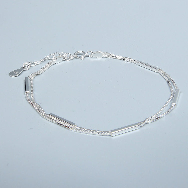 925 Sterling Silber Stab Armband