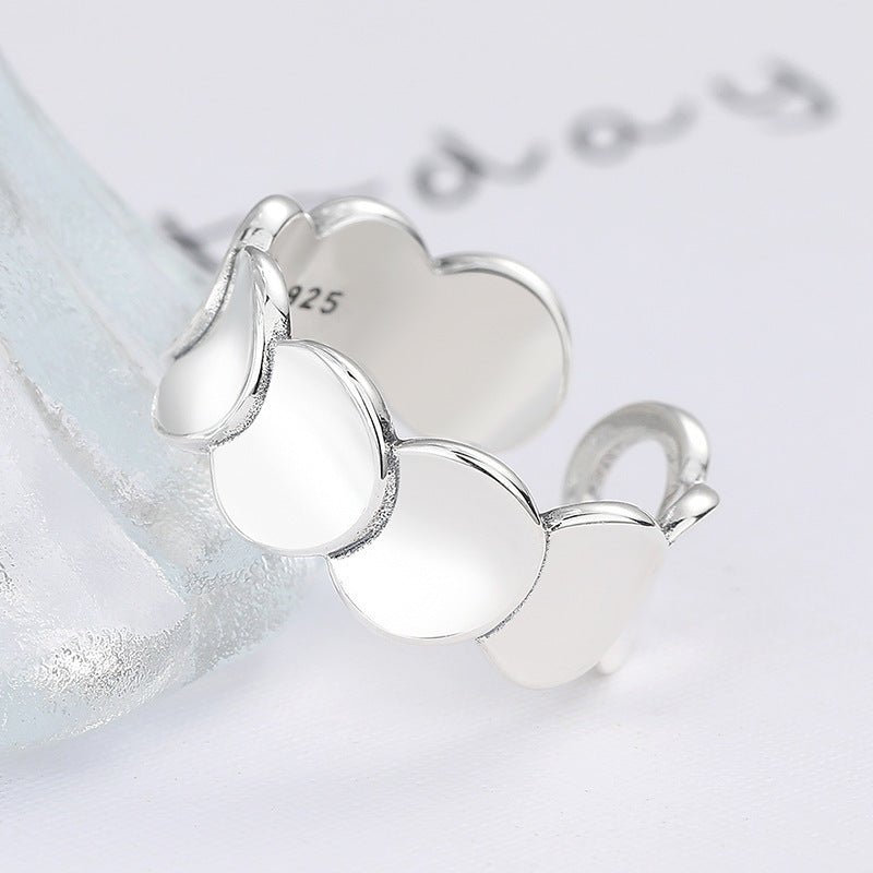 925er Sterling Silber Kreiselring