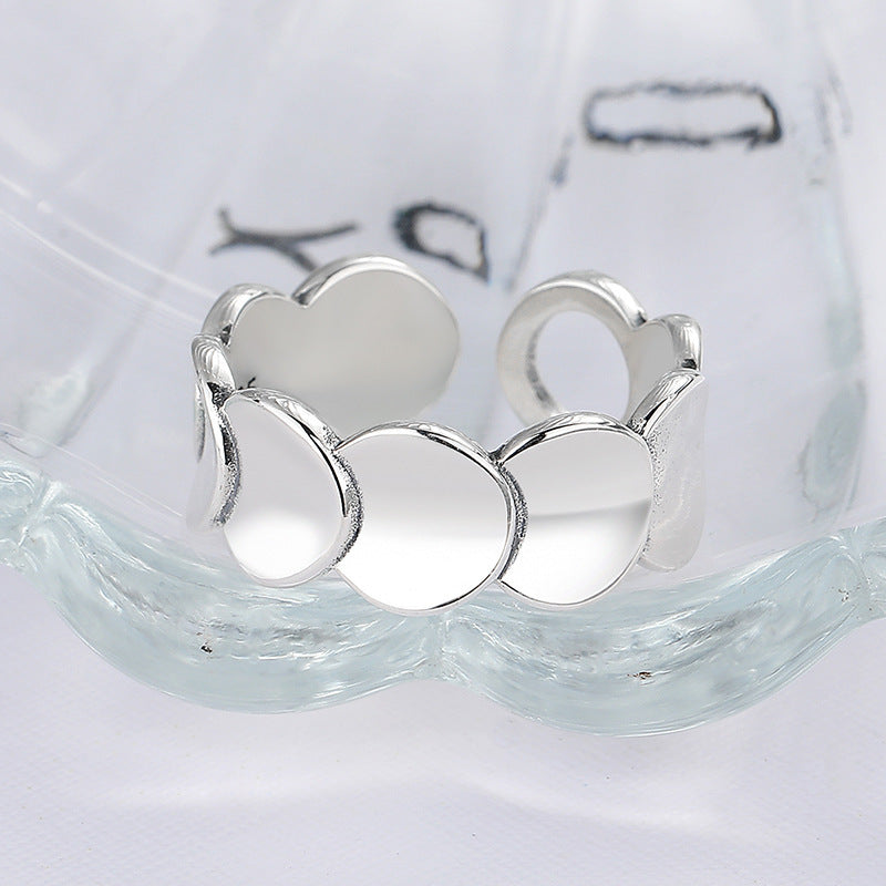 925er Sterling Silber Kreiselring