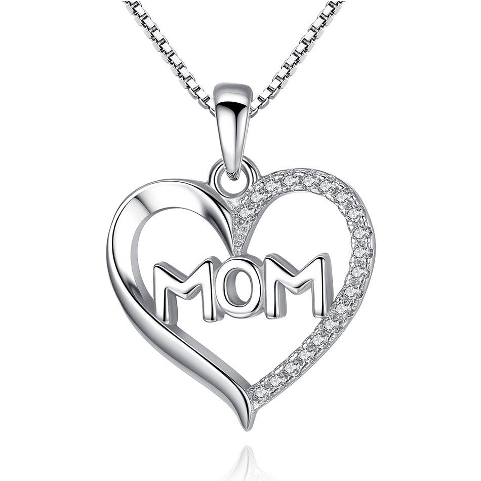 "Mom" 925er Sterlingsilber Kette