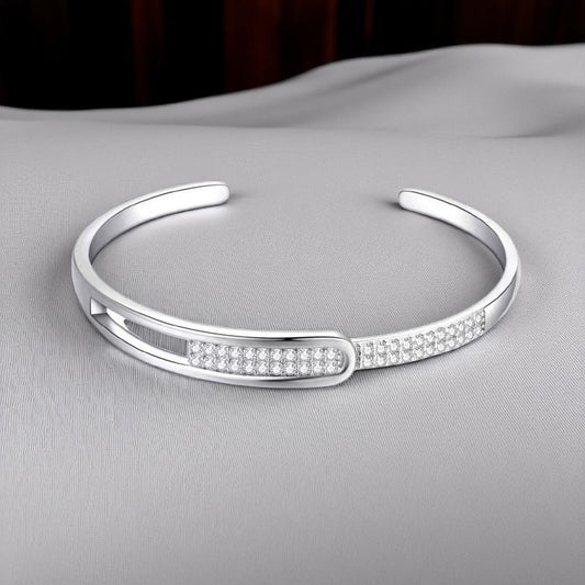 925 Sterling Silber Diamantarmreif