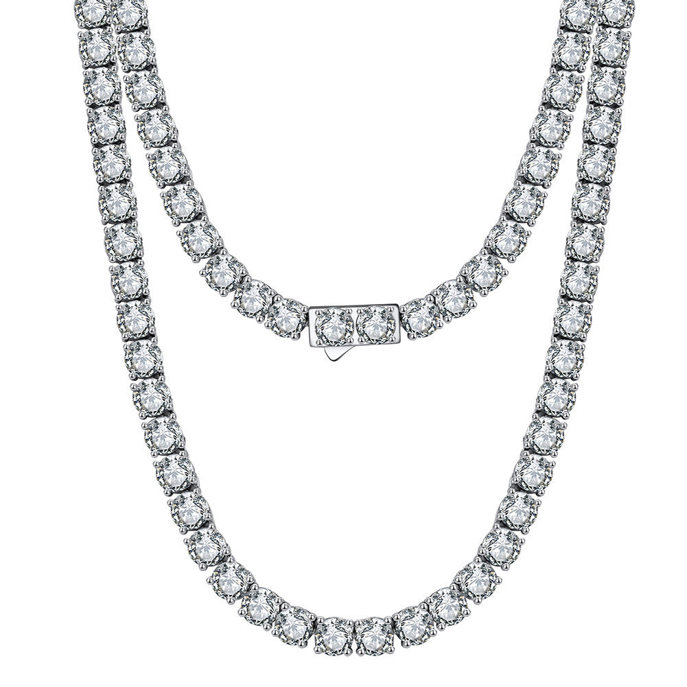 925er Sterling Silber Tenniskette