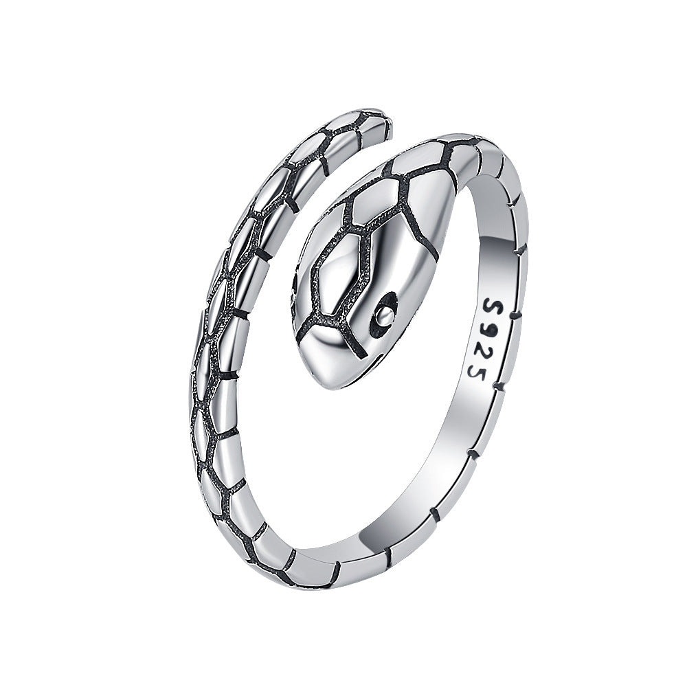 925 Silber Schlangenring