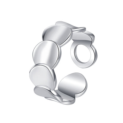 925er Sterling Silber Kreiselring