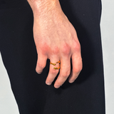 Merceron Liquid Metal Ring