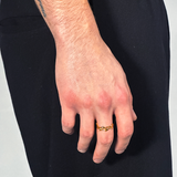 Crucior Liquid Metal Ring