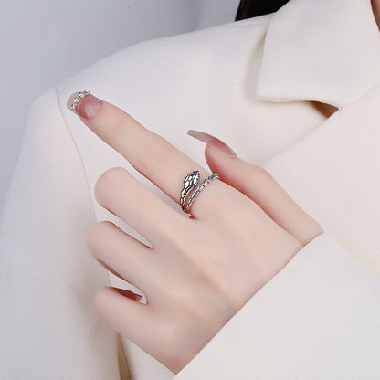 925 Silber Schlangenring