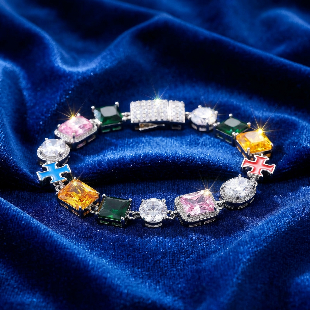 Chromatique Gem Tennis Armband - Nolué