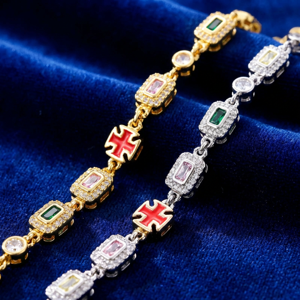 Celestine Cross Kette - Nolué