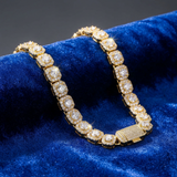 Cluster Frost 10mm Tennis Kette - Nolué