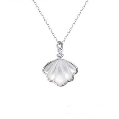 S999 Sterling Silber Muschelkette