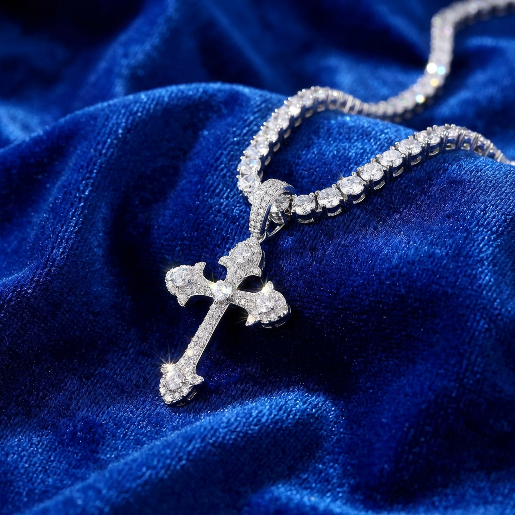 Aurex Sanctum Cross Anhänger + Kette - Nolué