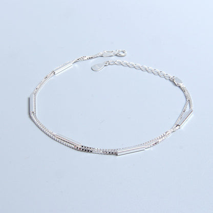 925 Sterling Silber Stab Armband