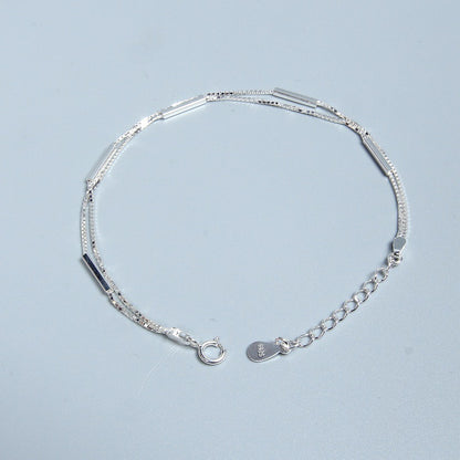 925 Sterling Silber Stab Armband