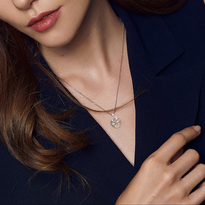 925 Sterling Silber Baum des Lebens Kette