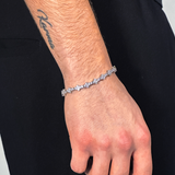 Starlit Frost Tennis Armband
