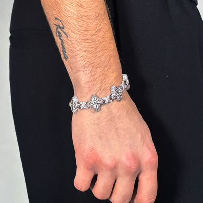 Aurora Clover Link Bracelet