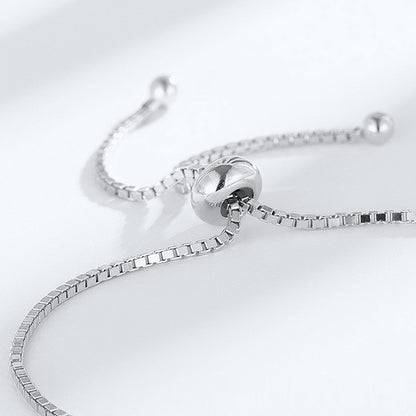 925 Sterling Silber Smaragd Diamant Armband