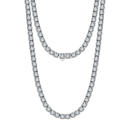 925er Sterling Silber Tenniskette