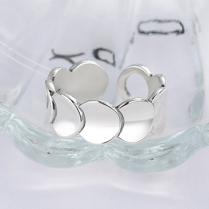 925er Sterling Silber Kreiselring