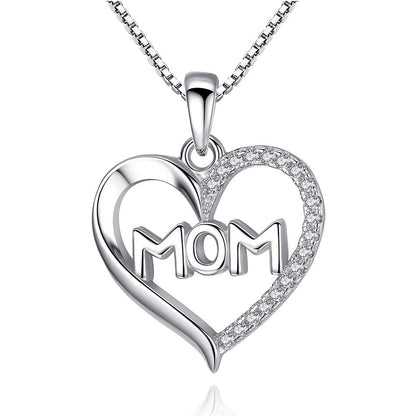 "Mom" 925er Sterlingsilber Kette