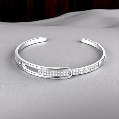 925 Sterling Silber Diamantarmreif