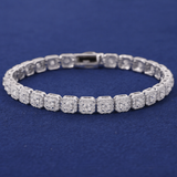 Cluster Frost VVS1 10MM Tennis Armband - Nolué
