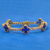Azure Bloom Tennis Armband
