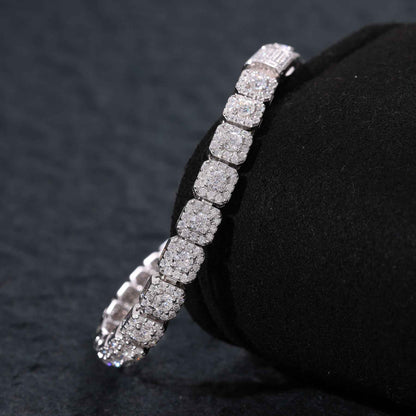 Cluster Frost 10mm Tennis Armband