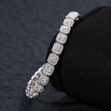 Cluster Frost 10mm Tennis Armband