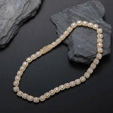 Cluster Frost 10mm Tennis Kette