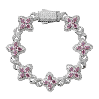 Aurora Clover Link Armband