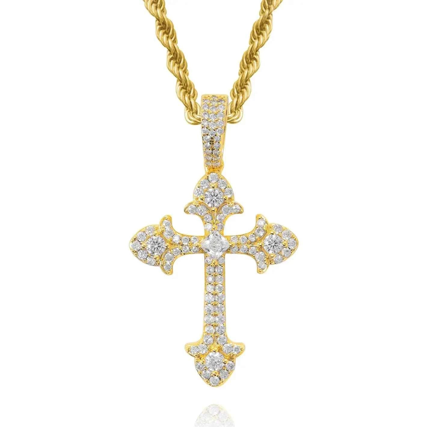 Aurex Sanctum Cross Anhänger + Kette