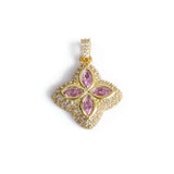 Aurora Clover Anhänger + Kette