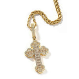 Cloud Cross Anhänger + Kette