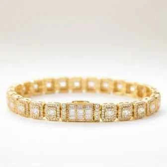 Cluster Frost 8mm Tennis Armband