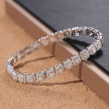 Cluster Frost 10mm Tennis Armband