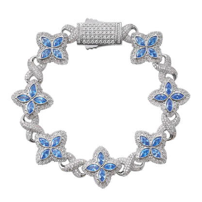 Aurora Clover Link Armband