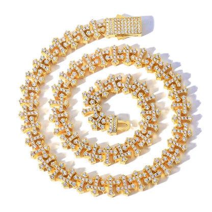 Mini Cross Cuban Armband