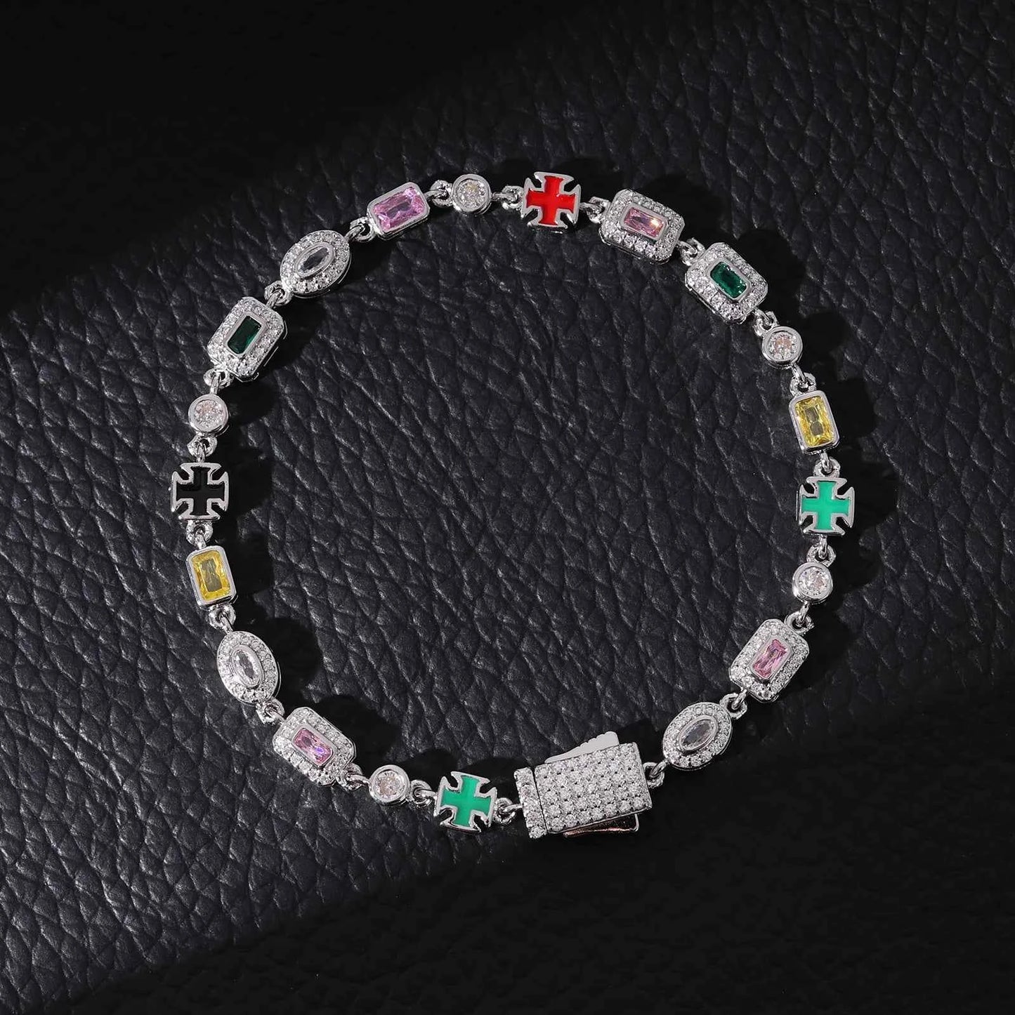 Celestine Cross Armband