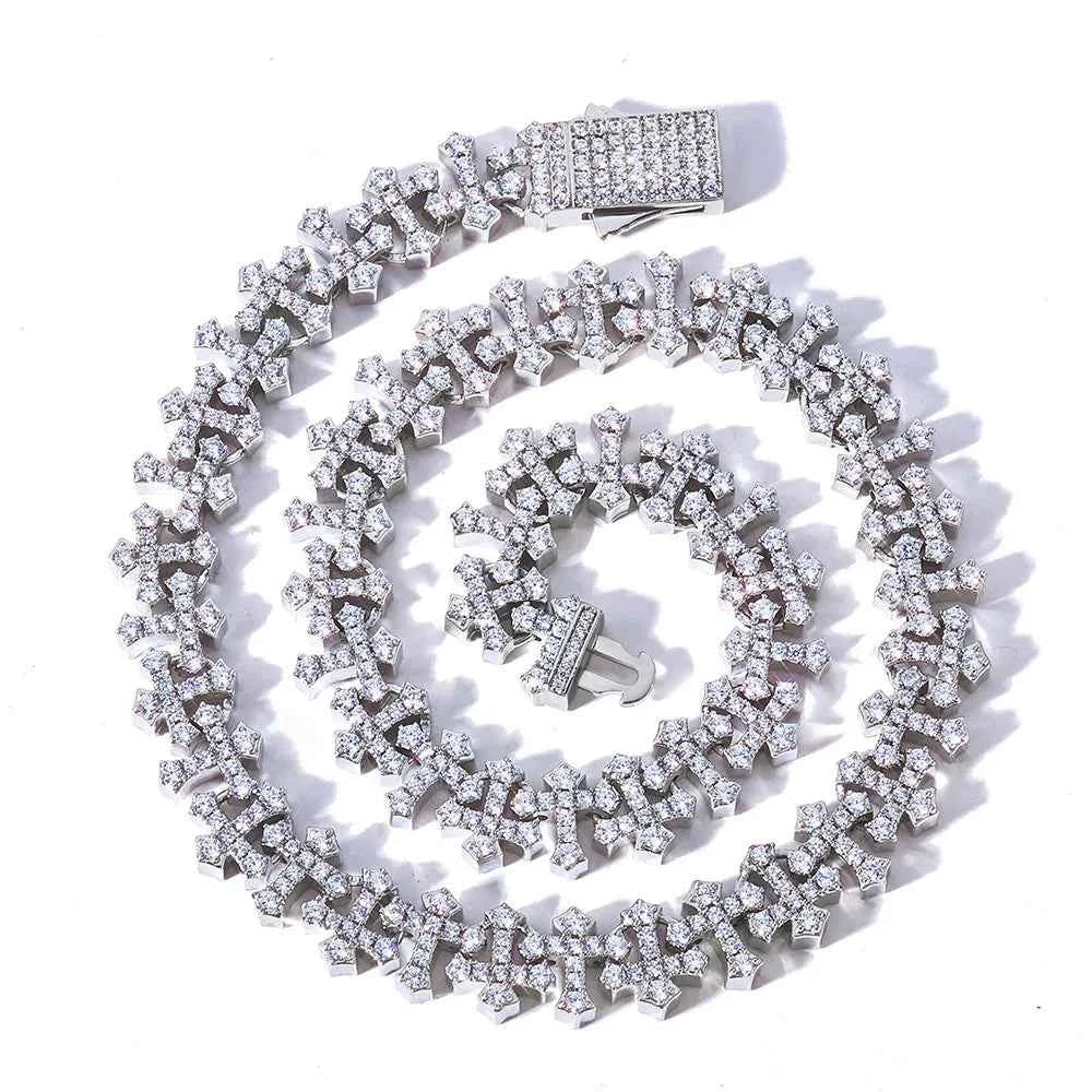 Mini Cross Cuban Armband