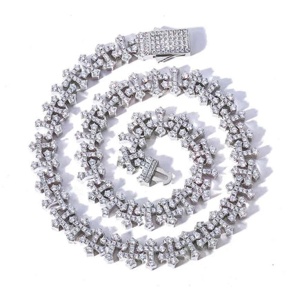 Mini Cross Cuban Armband