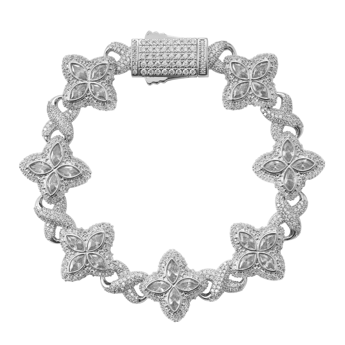 Aurora Clover Link Armband