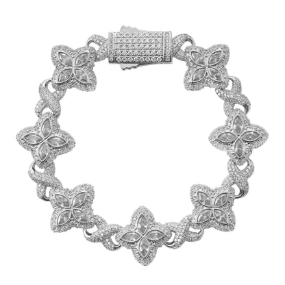 Aurora Clover Link Armband