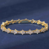 Starlit Frost Tennis Armband