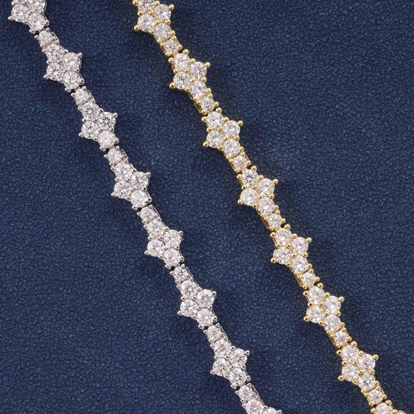 Starlit Frost Tennis Armband