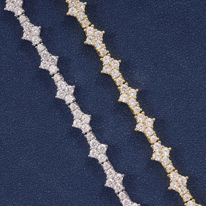 Starlit Frost Tennis Armband